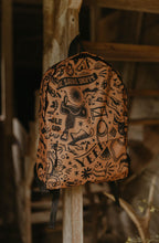 Load image into Gallery viewer, The Saddle Shoppe Pattern Backpack