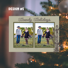 Load image into Gallery viewer, Western Christmas Card Templates-DIGITAL DOWNLOAD
