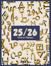 Load image into Gallery viewer, 25/26 Officer Planners/Notebooks