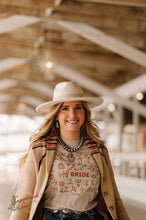 Load image into Gallery viewer, "Branded Bride” Western Bachelorette Tshirt