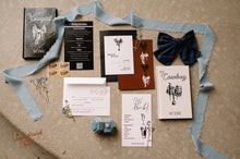 Load image into Gallery viewer, The "Denim" Invitation Suite