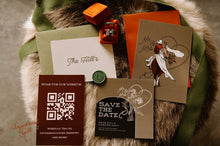 Load image into Gallery viewer, "The Lovers" Invitation Suite