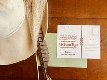 Load image into Gallery viewer, Adventure Saddle Baby Announcement Template-DIGITAL DOWNLOAD