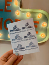 Load image into Gallery viewer, Western Birthday Cards