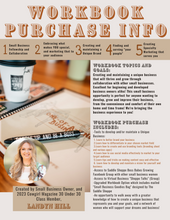 Load image into Gallery viewer, Saddle Shoppe Talk-Tools for a One-of-a-Kind Business Virtual Workbook