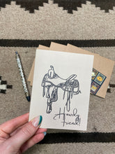 Load image into Gallery viewer, "Vintage Saddle" Just a Note- Card Pack