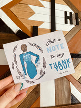 Load image into Gallery viewer, "Fringed Bride" Thank You Cards