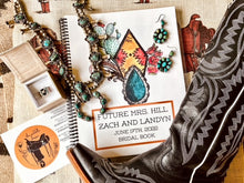 Load image into Gallery viewer, Customized Western Bridal Book/Planner