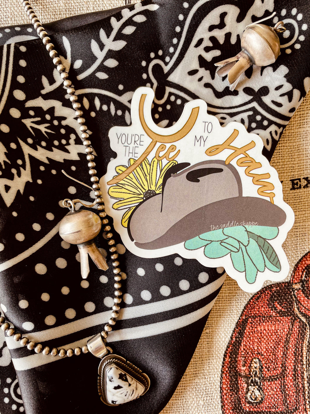 You're the Yee to my Haw Stickers