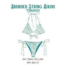Load image into Gallery viewer, Branded String Bikini
