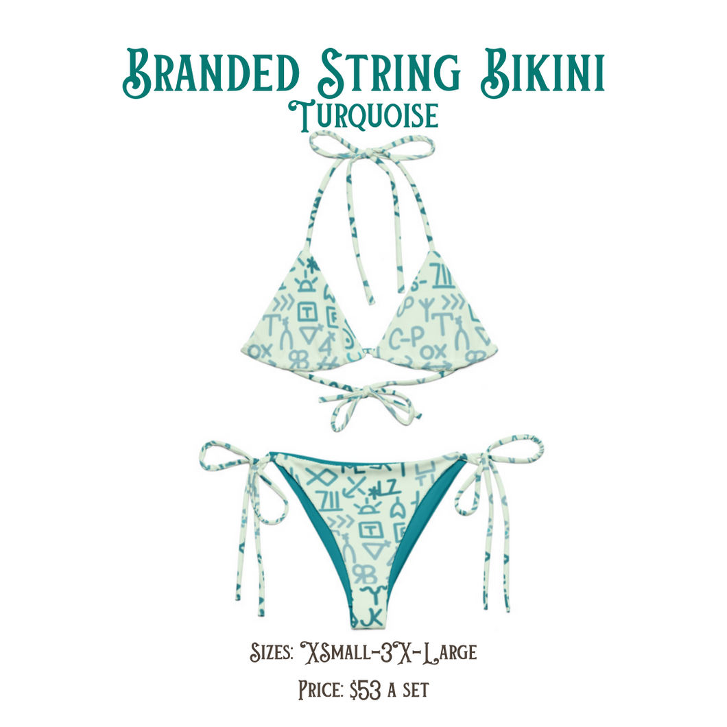 Branded String Bikini