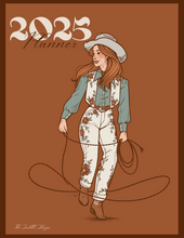 Load image into Gallery viewer, 2025 Western MONTHLY/WEEKLY Planner-SPECIAL COWGIRL EDITION
