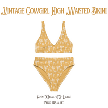 Load image into Gallery viewer, &quot;Vintage Cowgirl&quot; Bikini
