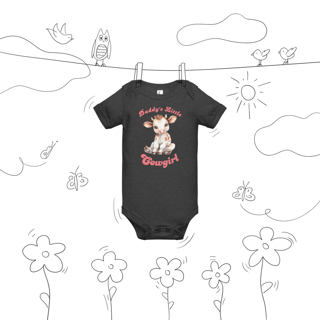 Daddy's Little Cowgirl Onesie